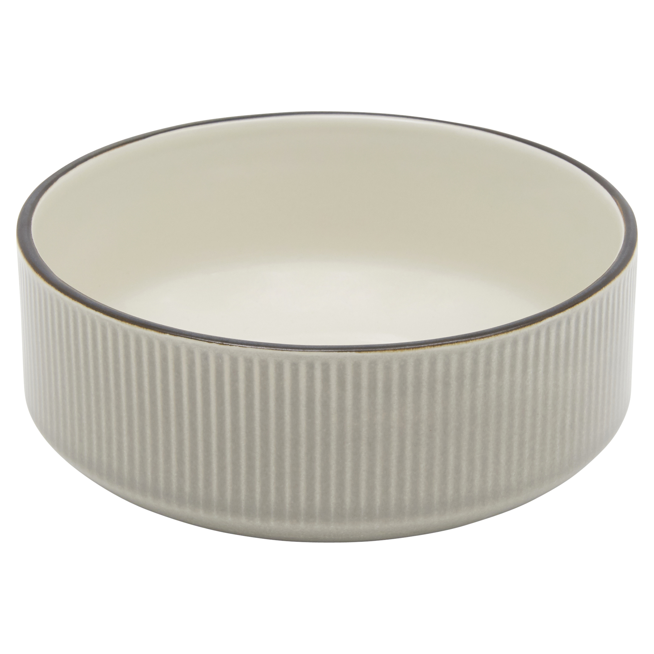 Baum LINJA16G Soho Dinnerware Set, Grey - 16 Piece