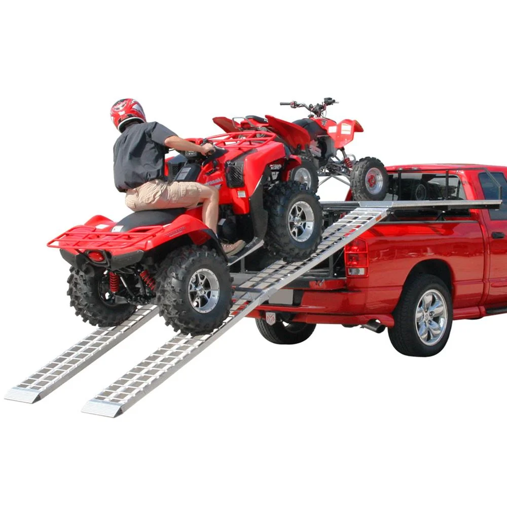 HaulAll Double ATV Drive-On Truck Rack with Loading Ramps