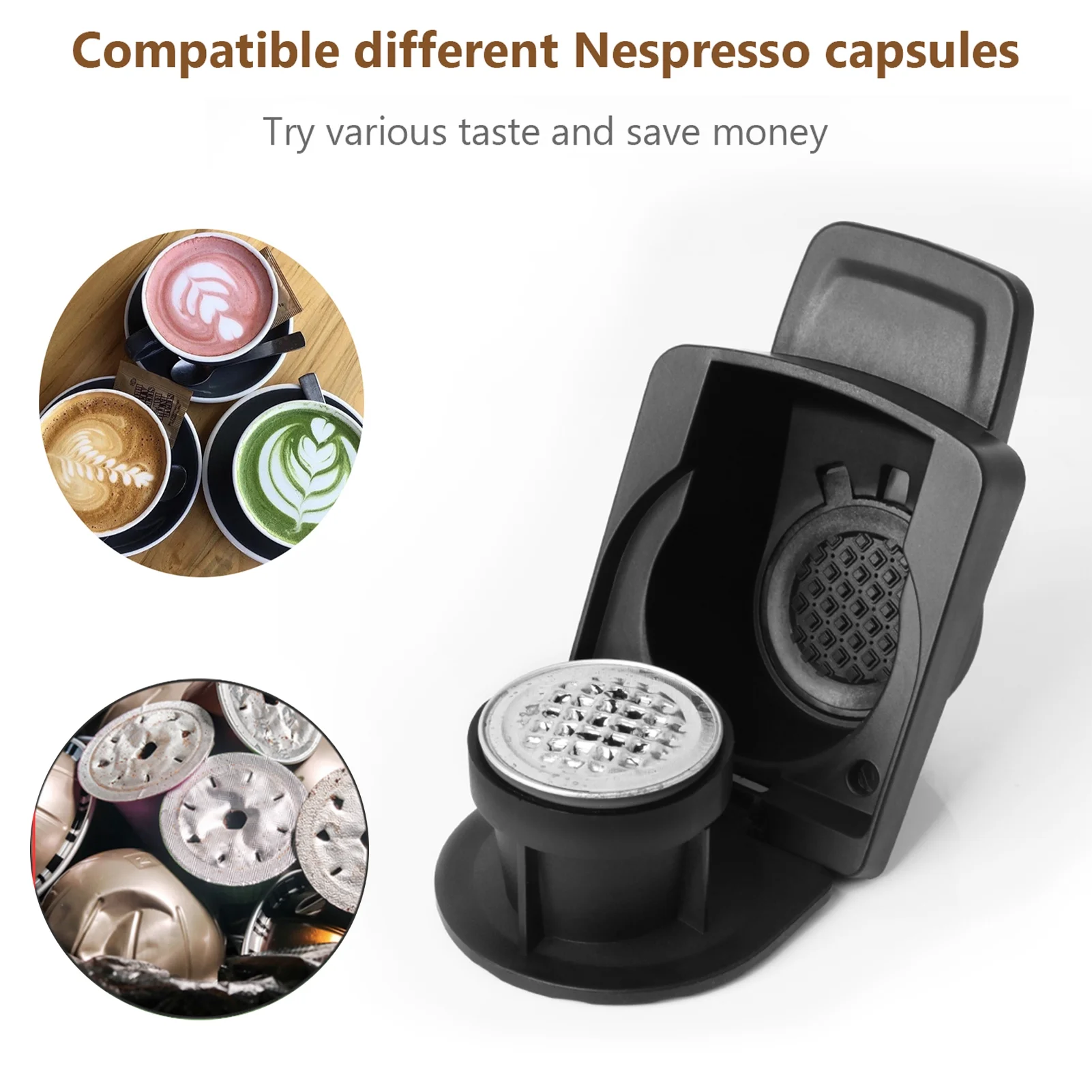 Capsule Adapter Coffee Capsules Converter Coffee Capsule Adapter Compatible With Dolce Gusto Coffee Machines
