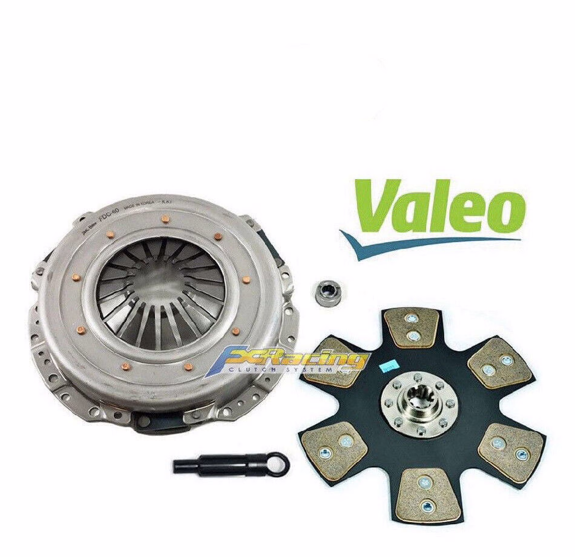 VALEO-FX STAGE4 CLUTCH KIT w/o SLAVE CLY FITS 11 - 17 MUSTANG GT BOSS 302 5.0L