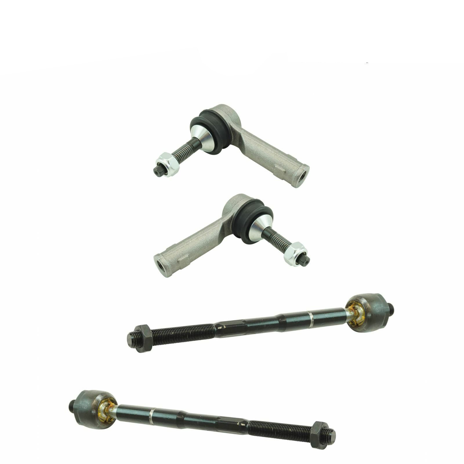 Teledu Steering Inner Outer Tie Rod End Left/Right Set For Ford Lincoln Police