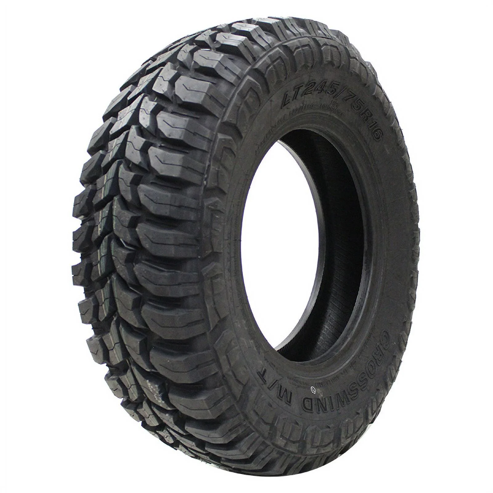 Set of 4 Crosswind M/T LT35X12.50R18 123Q E Tires