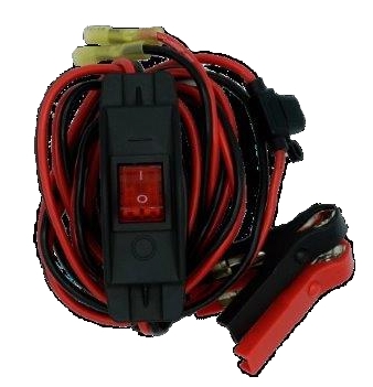 Remco 901-013-R Sprayer Pump Wire Harness Kit, 12 AWG, With 50 Amp On/Off Switch, 40 Amp Battery Clips, 98