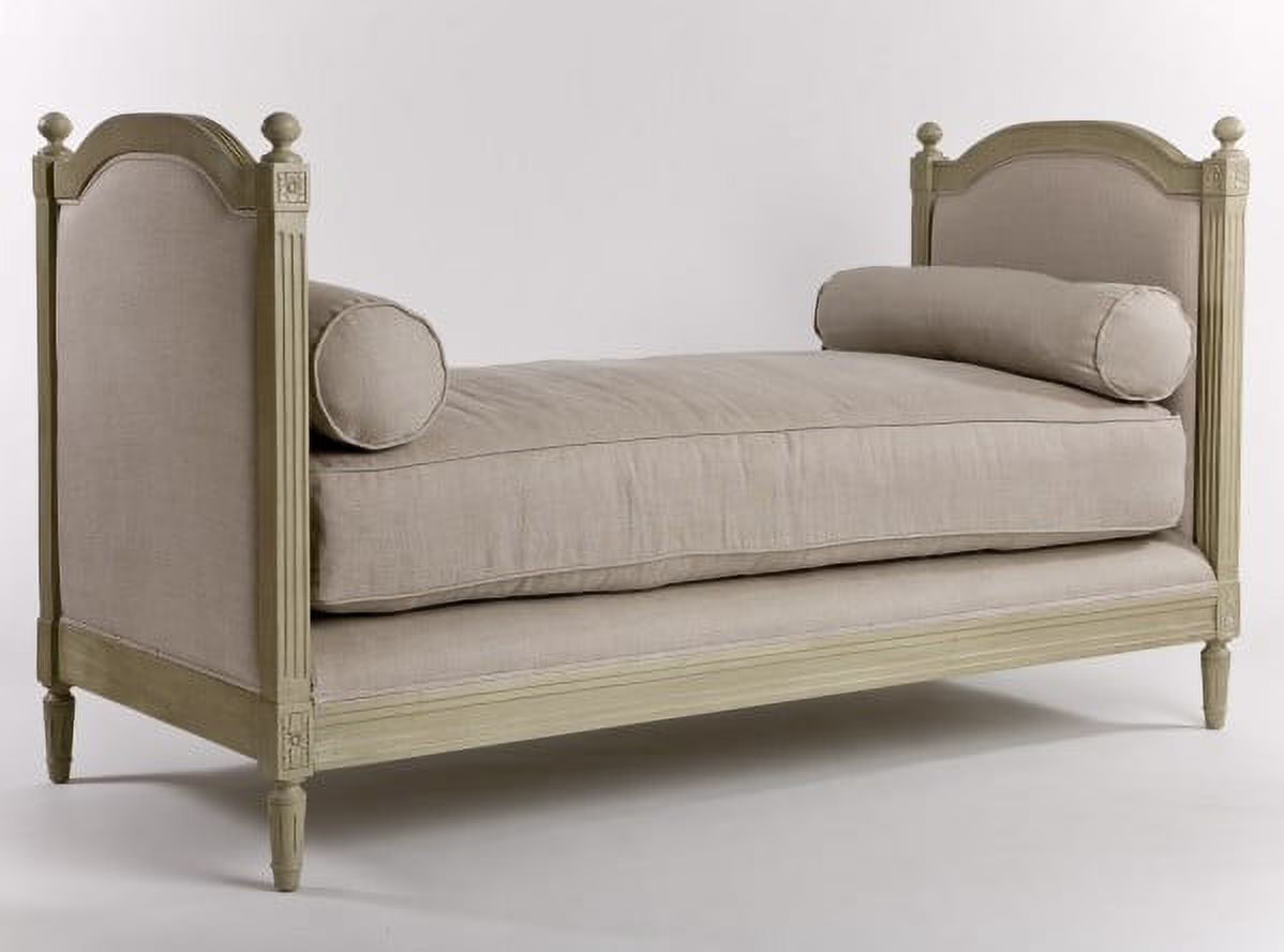 Zentique  Antoinette Daybed- Grey Oak - 71 x 40 x 32 in.