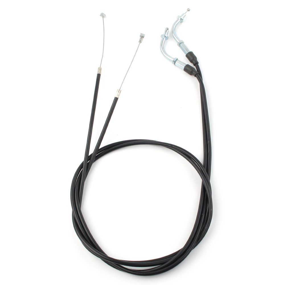 ZS 130CM Motorbike Throttle Cable Line Wire For Harley Sportster XL 883 1200 XL883 XL1200 Custom Nightster Roadster 1Pair