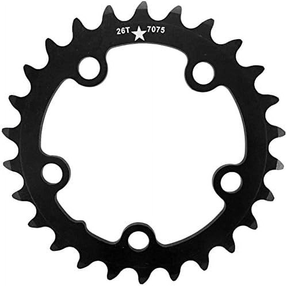 74Mm BCD 5-Bolt Sharktooth Pro Mountain Chainring  In