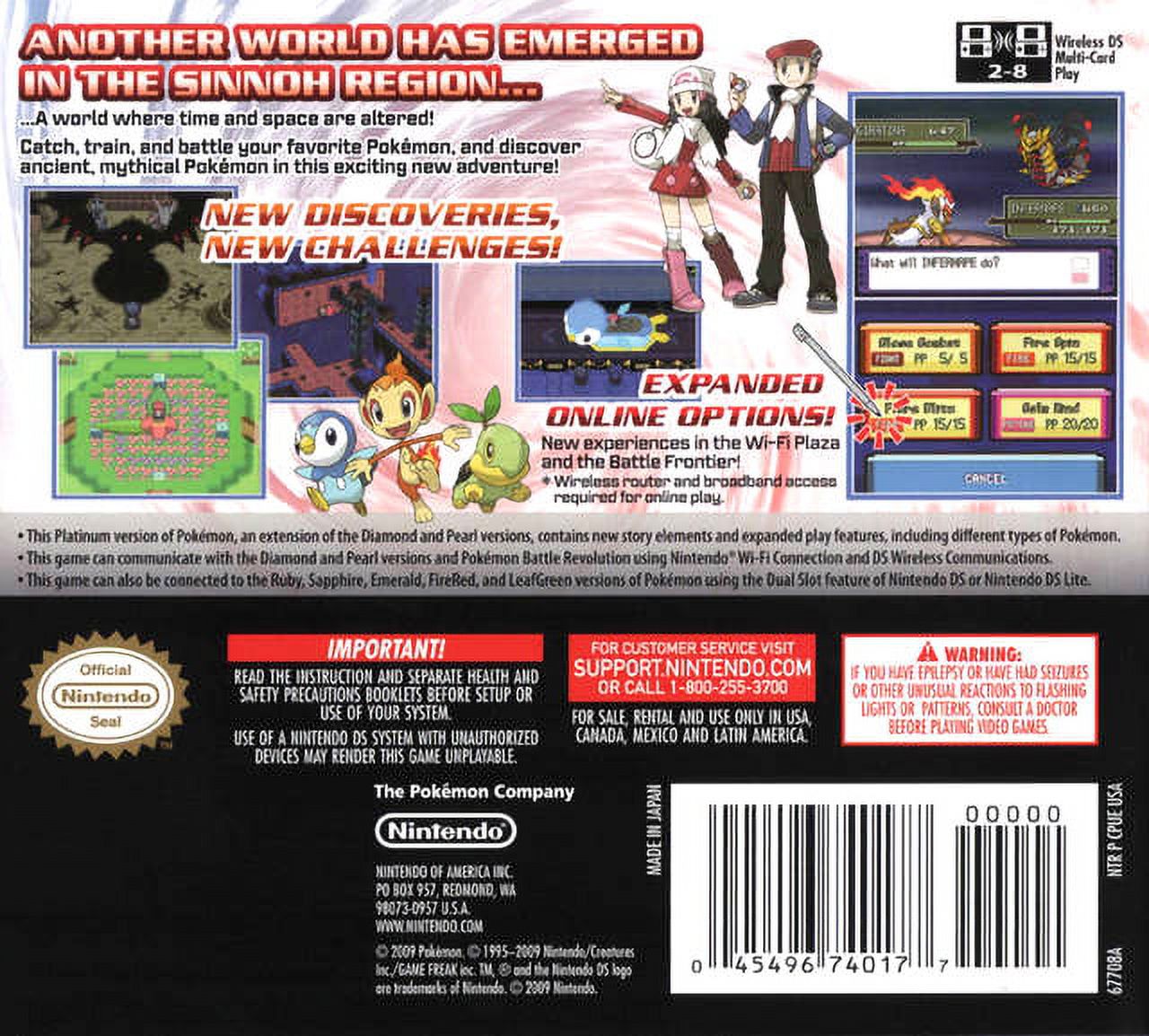 Pok???mon - Platinum - Nintendo DS