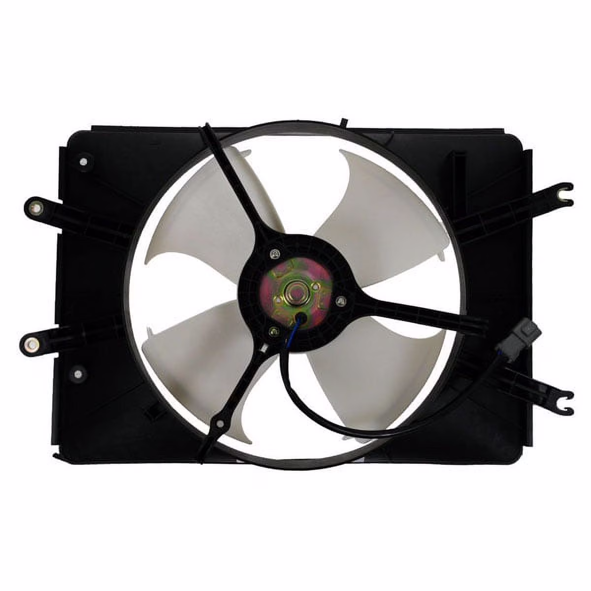 For 03-04 Pilot 01-02 MDX AC Condenser Cooling Fan Motor Assembly w/Shroud