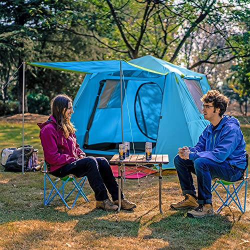 KAZOO Family Camping Tent Large Waterproof Pop Up Tents 4 Person