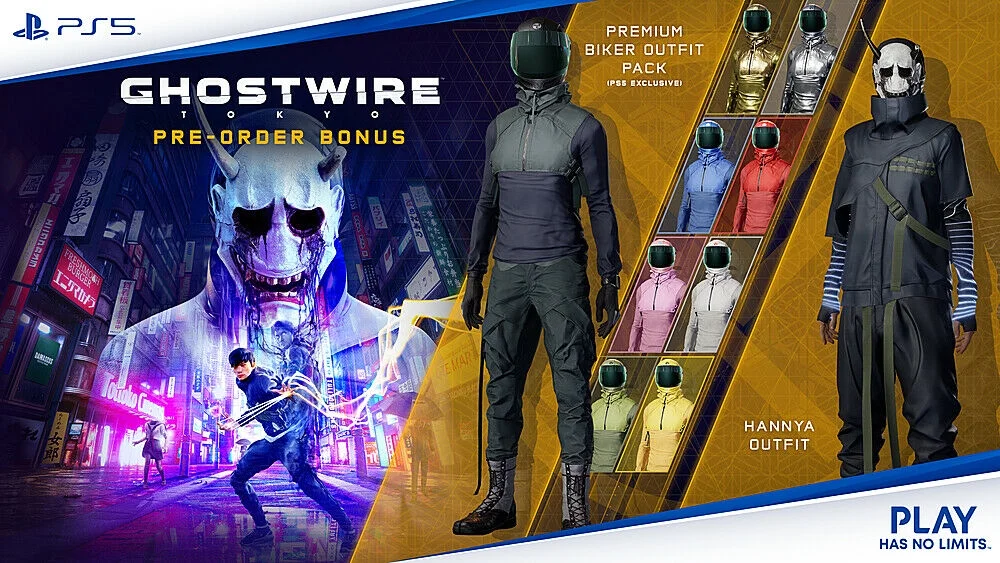 Ghostwire Tokyo Deluxe Edition - PlayStation 5