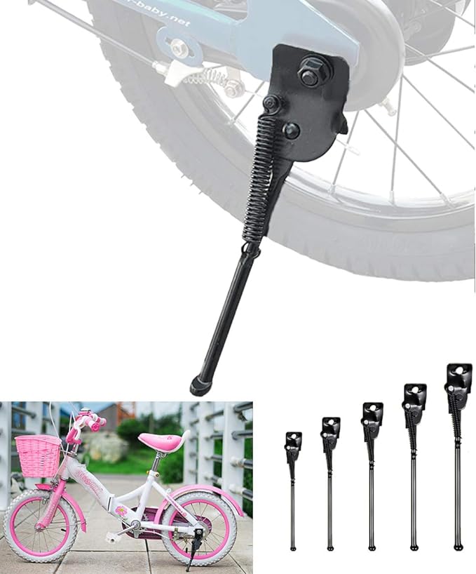 ZSFLZS Bike Kickstand Bicycle Side Support Stand for 12 14 16 18 20 inch Kids Bike