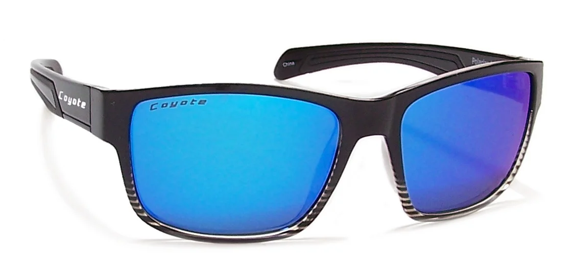 BLUEFIN BLK-BLK STRIPE/BLUE MIR