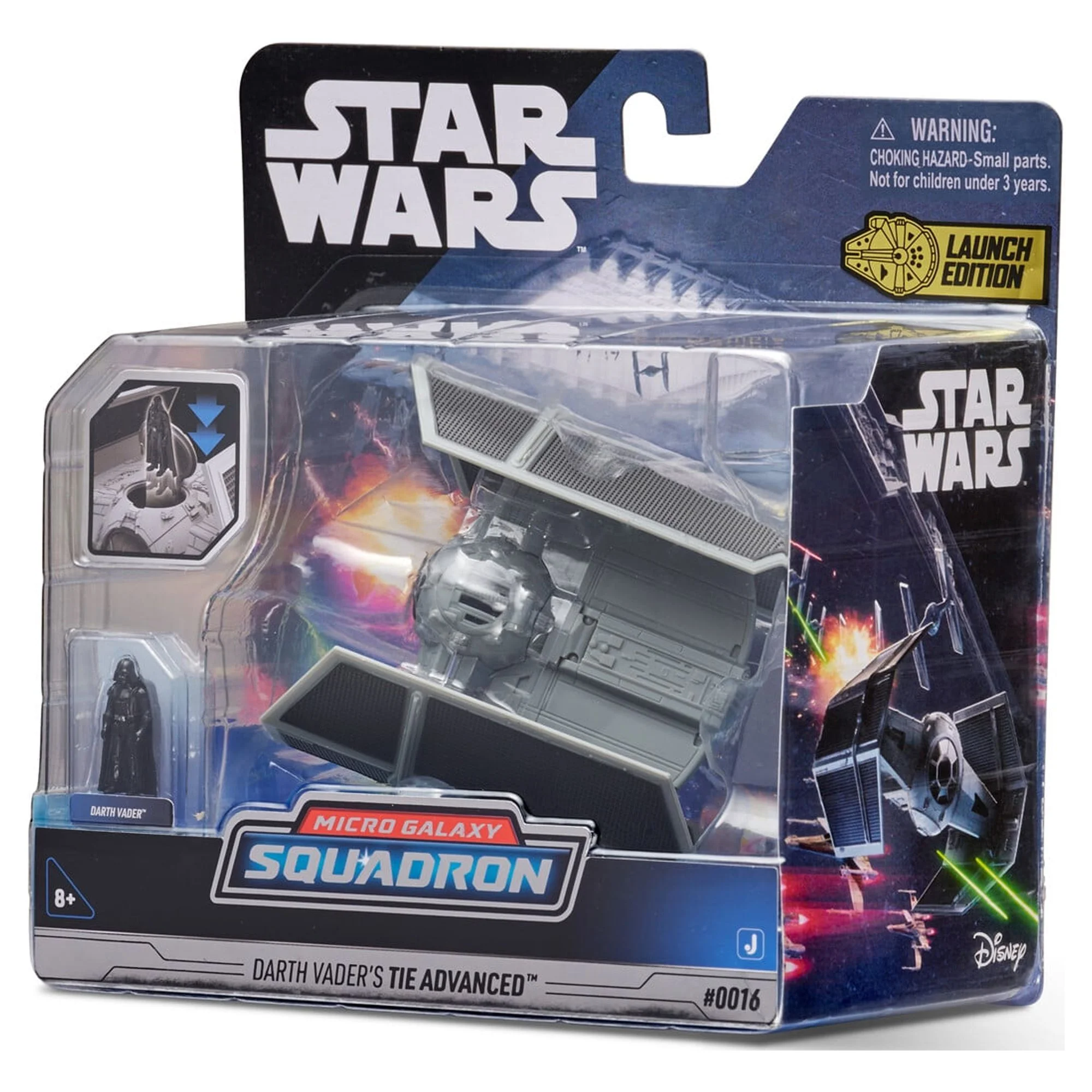 Star Wars Micro Vehicles Starfighter Class TIE Advanced Darth Vader