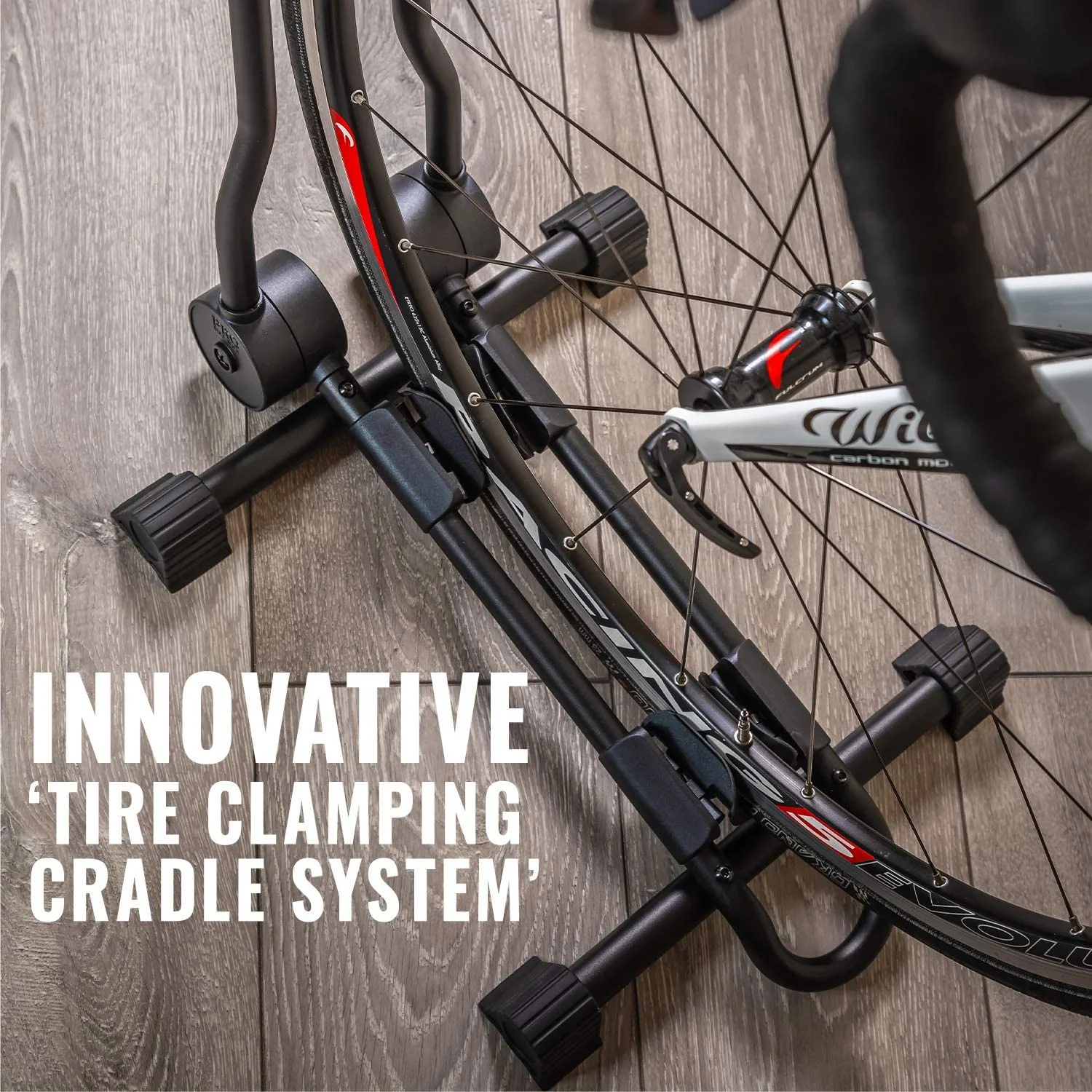 PRO BIKE TOOL Bike Floor Stand for Bike Storage & Safety