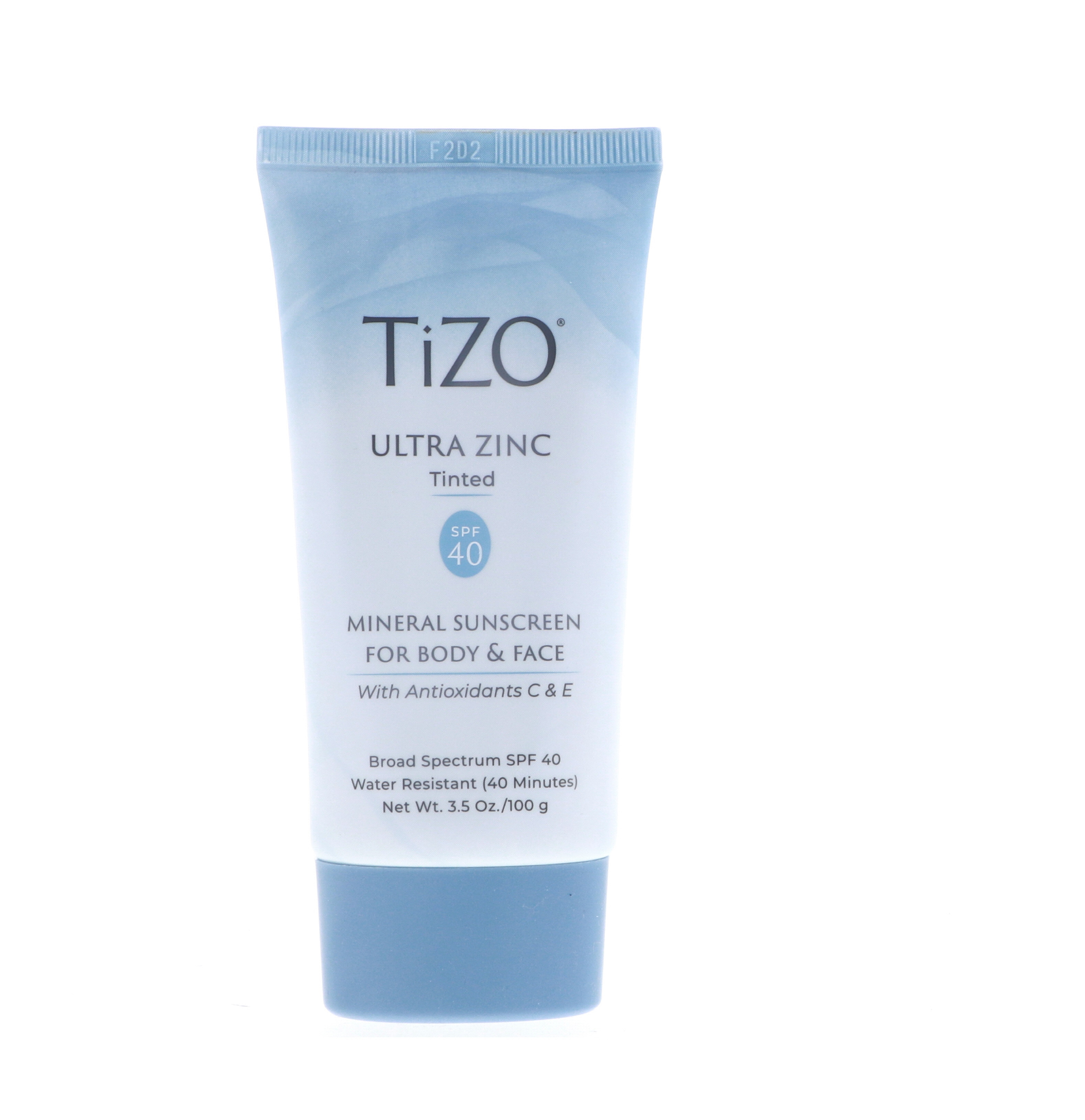 TIZO Ultra Zinc Body & Face Sunscreen Tinted SPF40, 3.5 oz