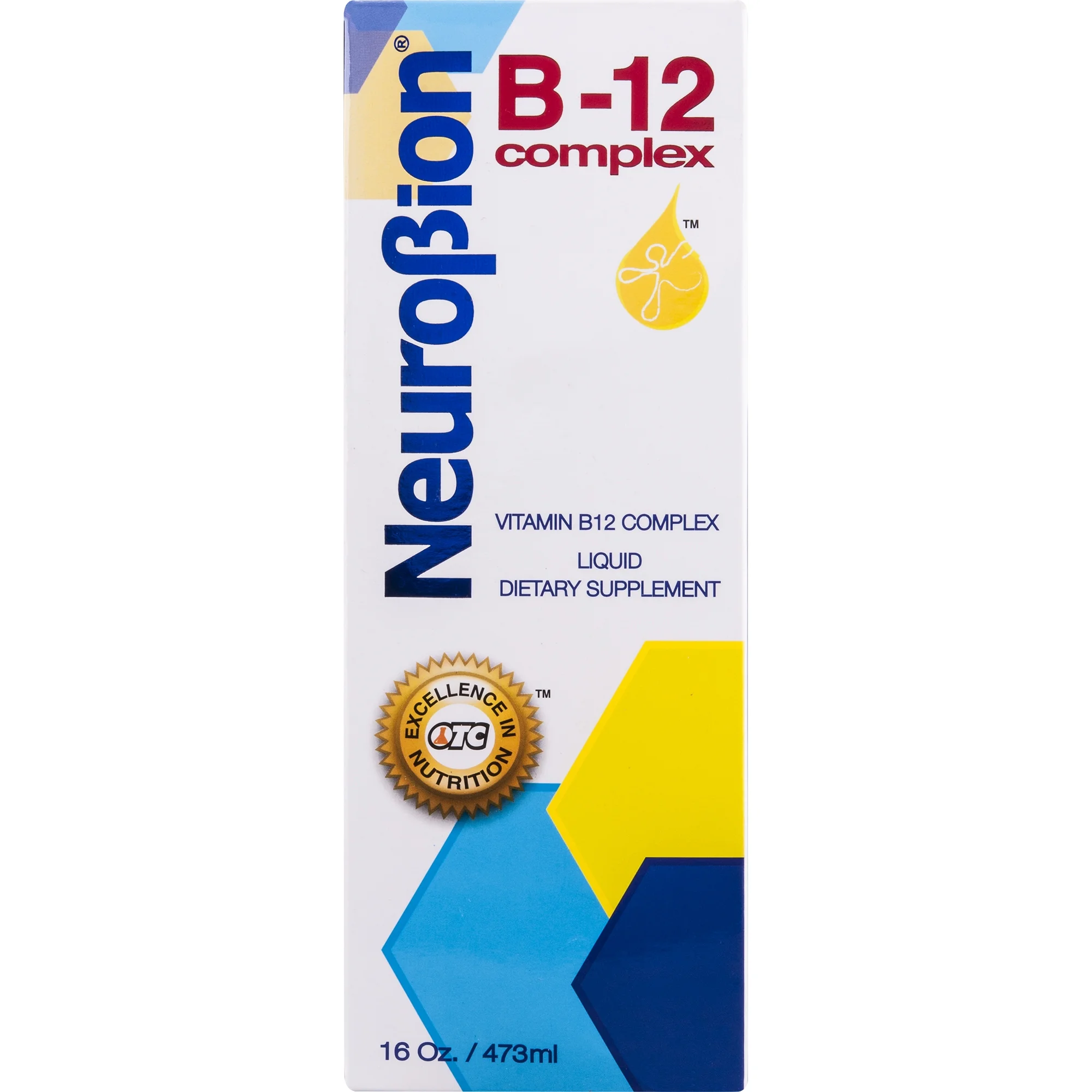 Neurobion B12 Complex Liquid Metabolism and Energy Supplement, 16 fl oz