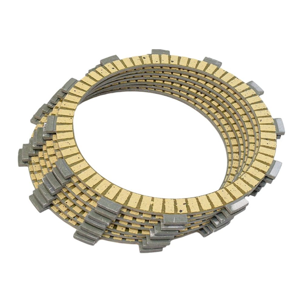 For Kawasaki VN400 Vulcan Classic Drifter/ ZR400 Zephyr X/ ZR400 ZRX400 ZRX400-II ZZ-R400/ EN450  454 LTD/ EN500 Vulcan 500 LTD/  Motorcycle Clutch Friction Plates 7 PCS Paper Based Kits