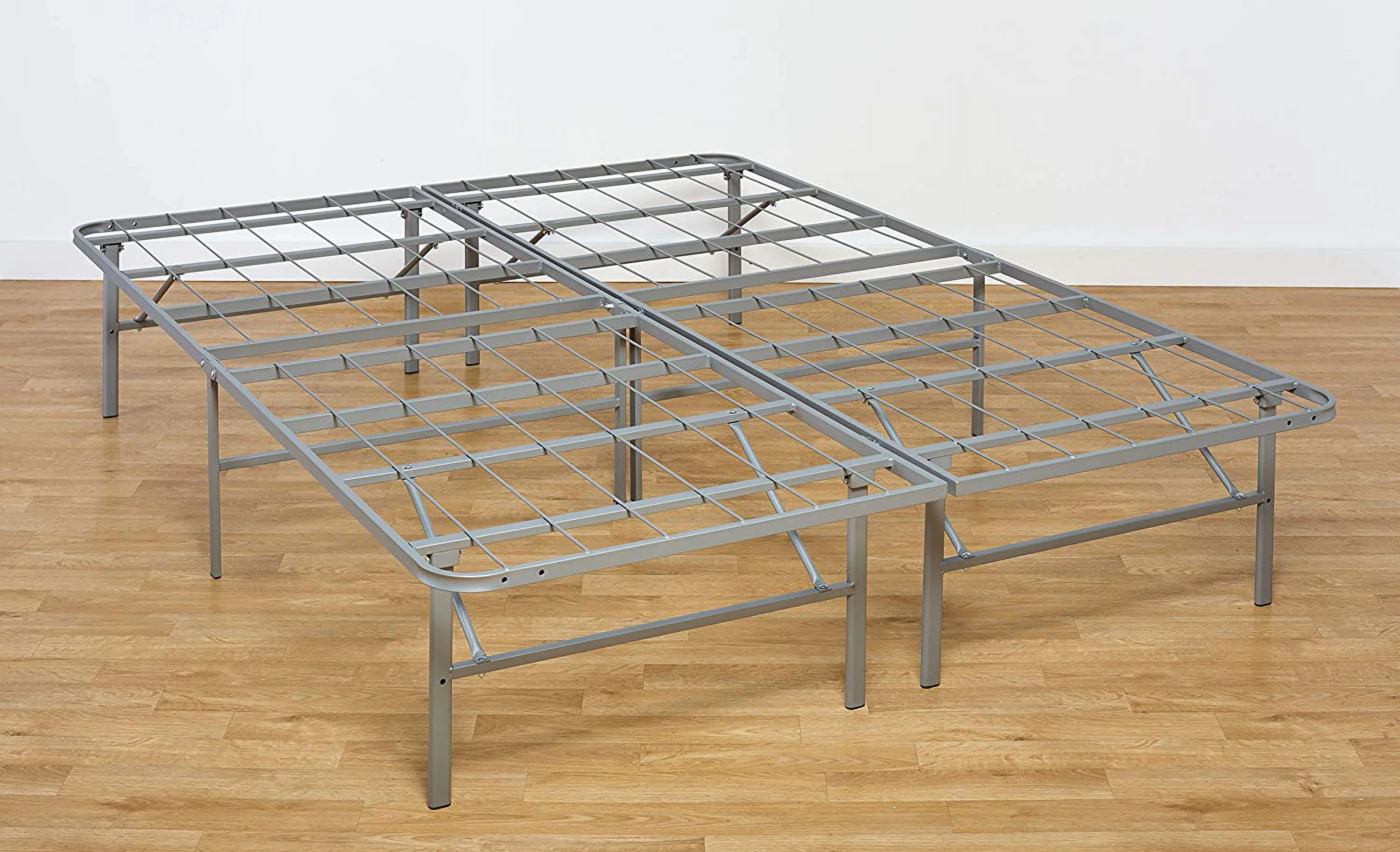 Platform Bed Frame - Foldable, Under-Bed Storage, No Tools Required, Supports 2000+ Lbs - Full XL Size