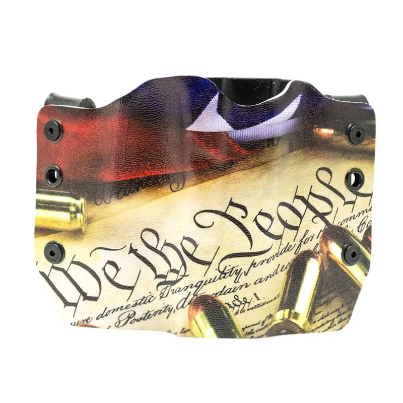 Outlaw Holsters: We The People Bullets OWB Kydex Gun Holster for Taurus 24/7 Gen 2, Left Handed.