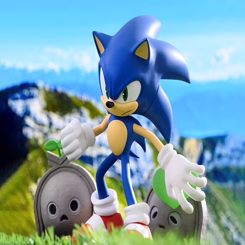 Sonic Frontiers Sonic the Hedgehog Premium Figure
