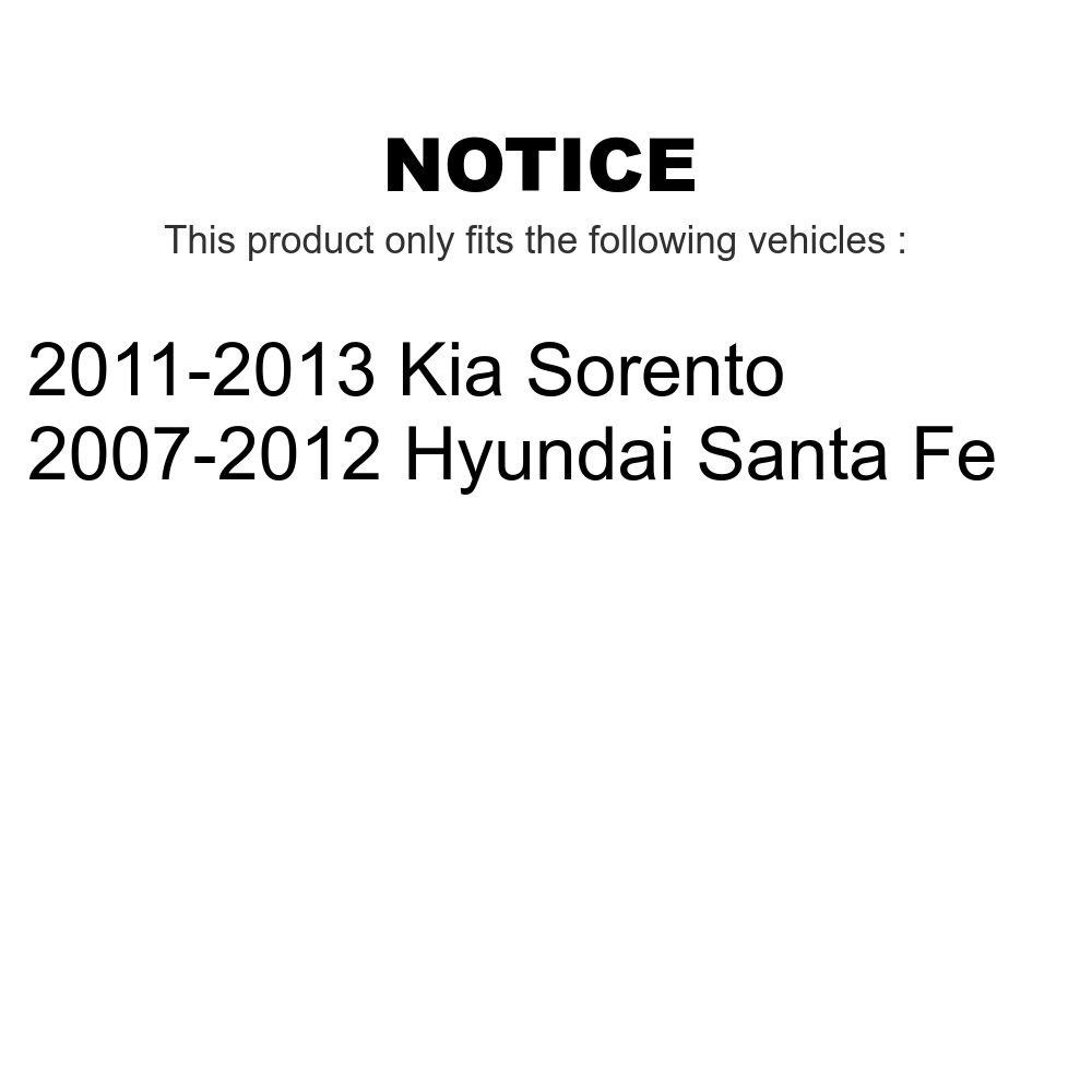 Front Suspension Ball Joint And Tie Rod End Kit For Hyundai Santa Fe Kia Sorento K72-100910