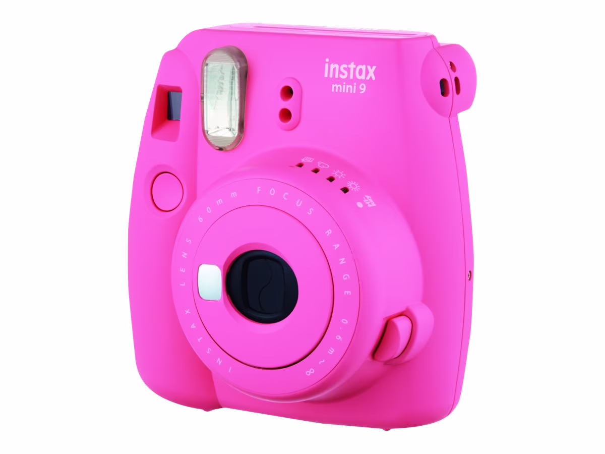 Fujifilm Instax Mini 9 - Instax Holiday Spinning Ornament - instant camera - lens: 60 mm smokey purple