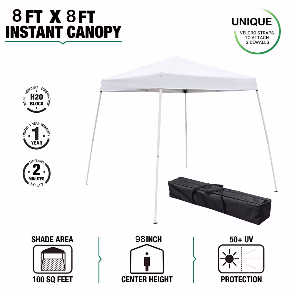 Winado Pop Up  Canopy Tent 6' x 6' Instant Event Gazebo Party Tent Folding