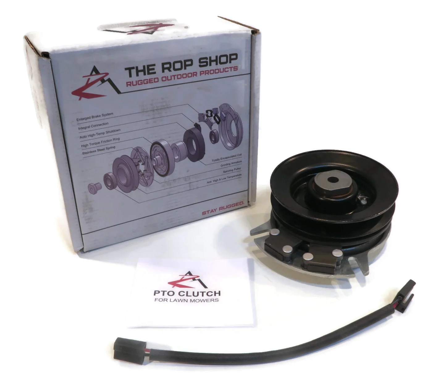The ROP Shop | Electric PTO Clutch for MTD / Cub Cadet / Troy Bilt 917-04163A Lawn Mower Engine