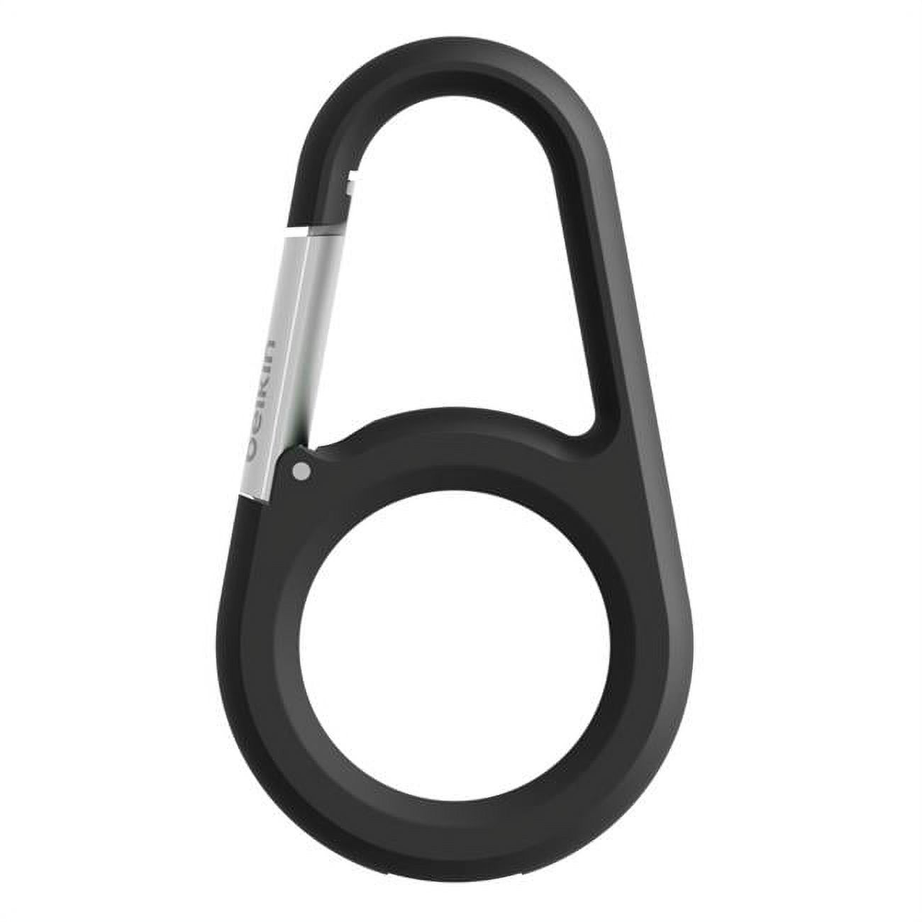 Secure Holder AirTag Carabiner, Black