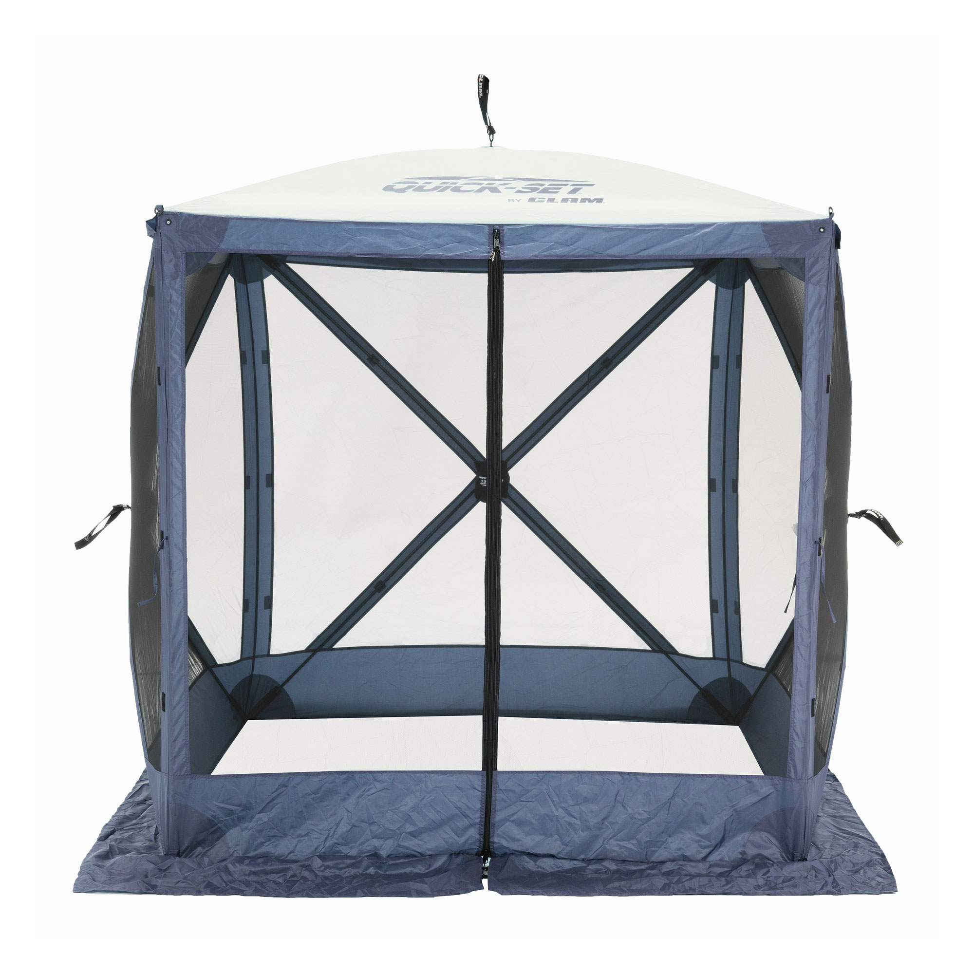 CLAM Quick Set Traveler Canopy + Clam Quick Set Screen, Blue (3 Pack)