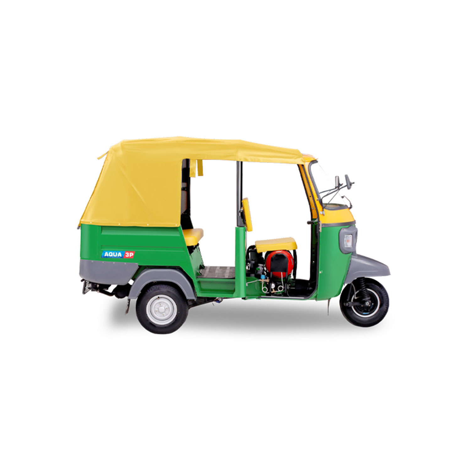 APSMOTIV Yellow Tuk Tuk Bajaj Auto Taxi 3 Wheeler Soft Canopy Roof Top Hood Cover- 17000103