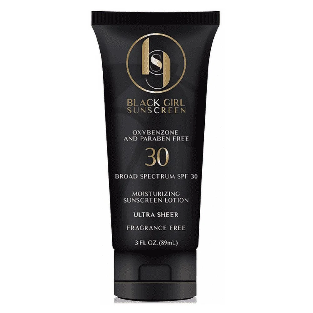 Black Girl Sunscreen Broad Spectrum SPF 30 + Elizavecca Hyaluronic Acid Face Sheet Mask