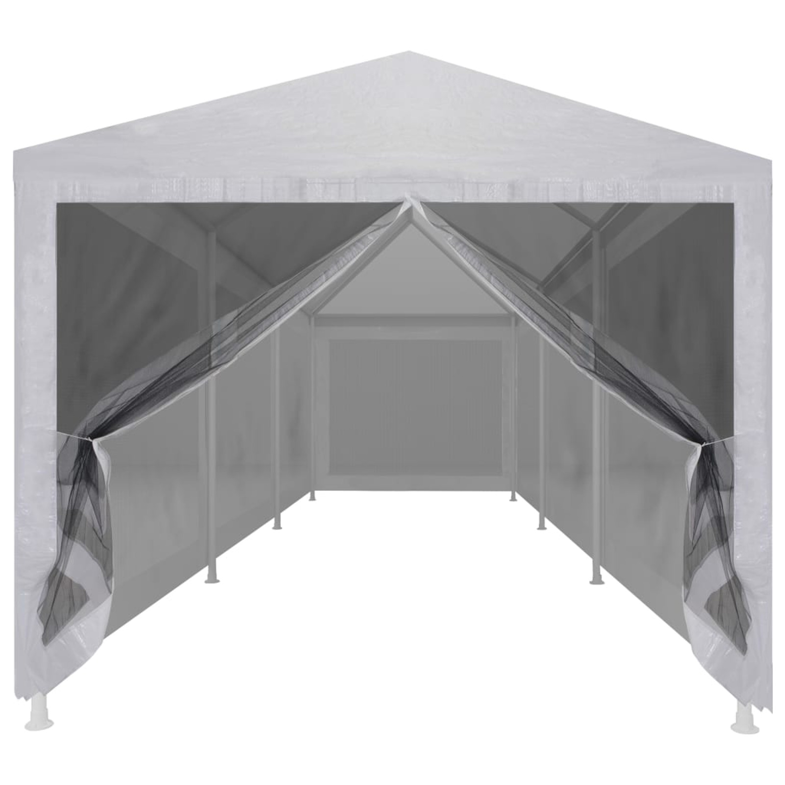 Aibecy Party Tent with 8 Mesh Sidewalls 29.5' x 9.8'