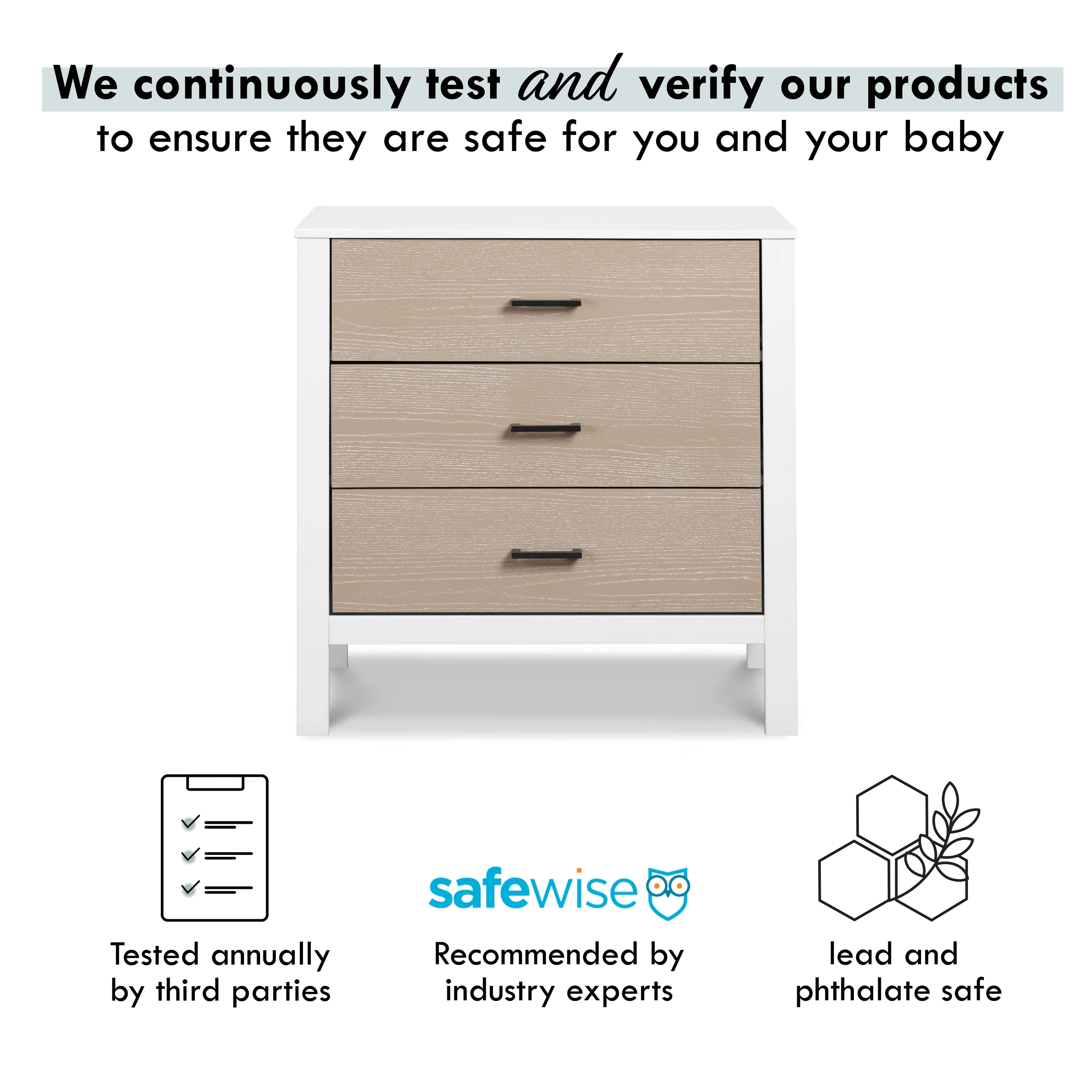 Carter's by DaVinci Radley 3-Drawer Dresser