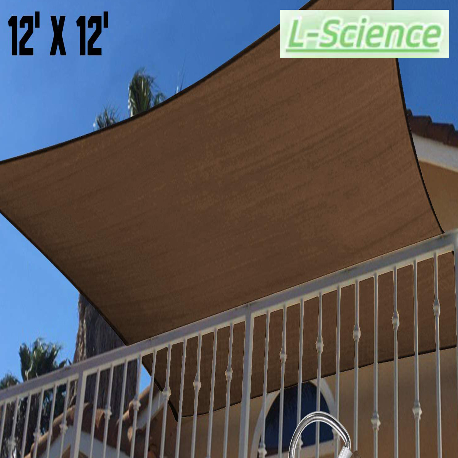 Sun Shade Sail Permeable Canopy Cover Commercial Standard 180 GSM HDPE