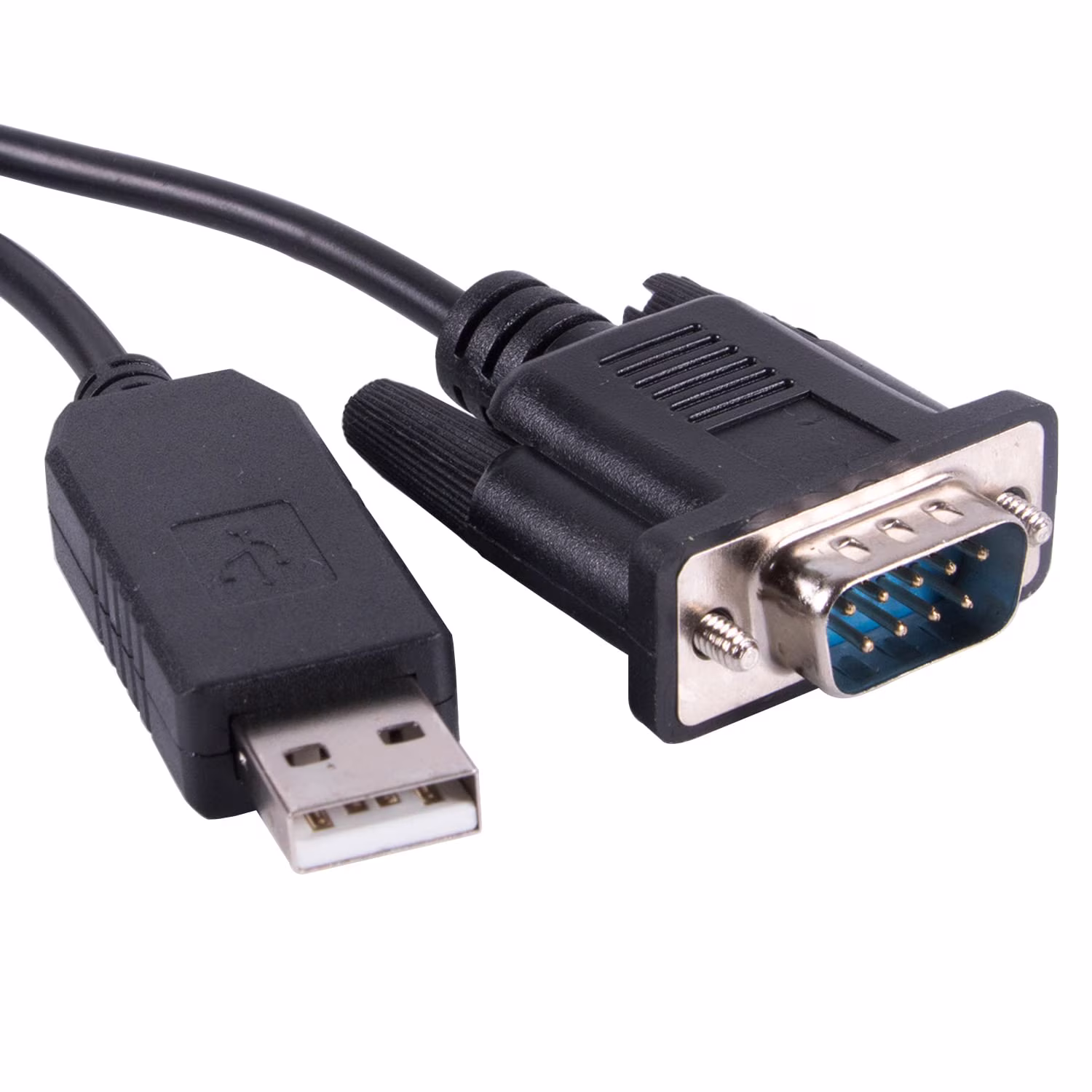 USB to DB9 D-Sub Male Com Port FTDI RS232 Serial Converter Adapter Communication Upgrade Cable (Standard DB9 Pinout: