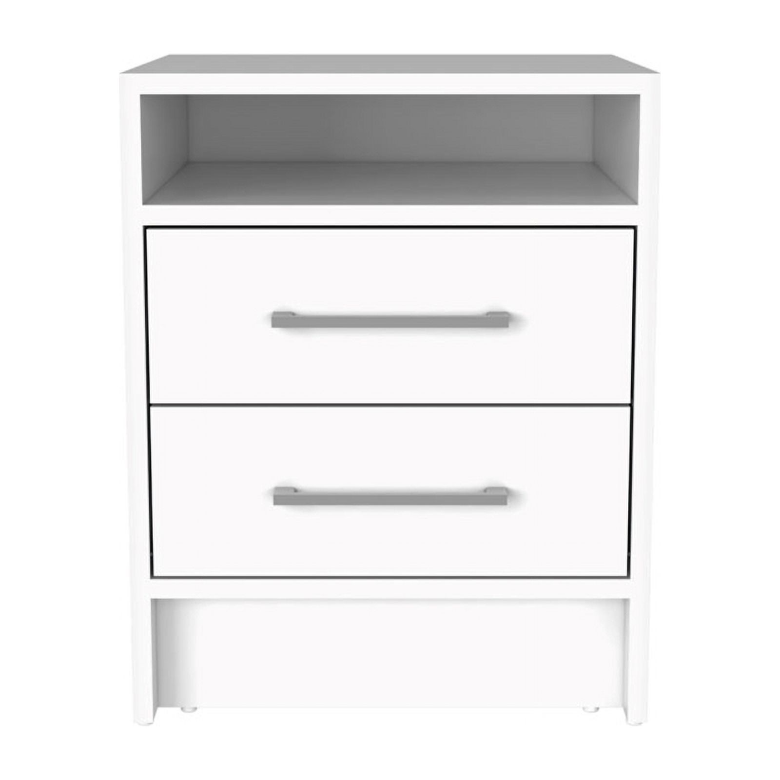 Home Square 3-Piece Set with 2 Nightstands and Four Drawer Dresser