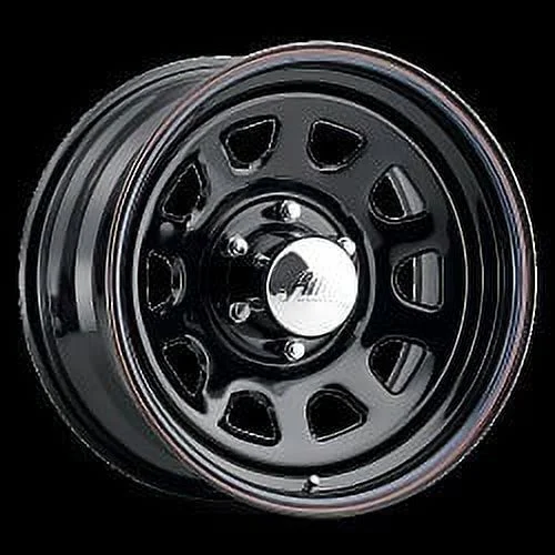 Allied 15x8 5X4.50 342B Black Daytona B Wheel Rim | Qty 1
