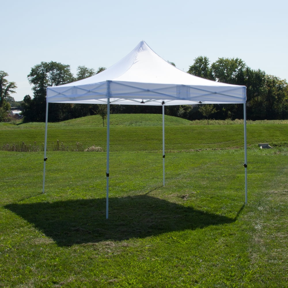Vispronet 10x10 Canopy Tent Frame, Adjustable Steel Frame, Clearance Height of 7.2ft, Frame Only