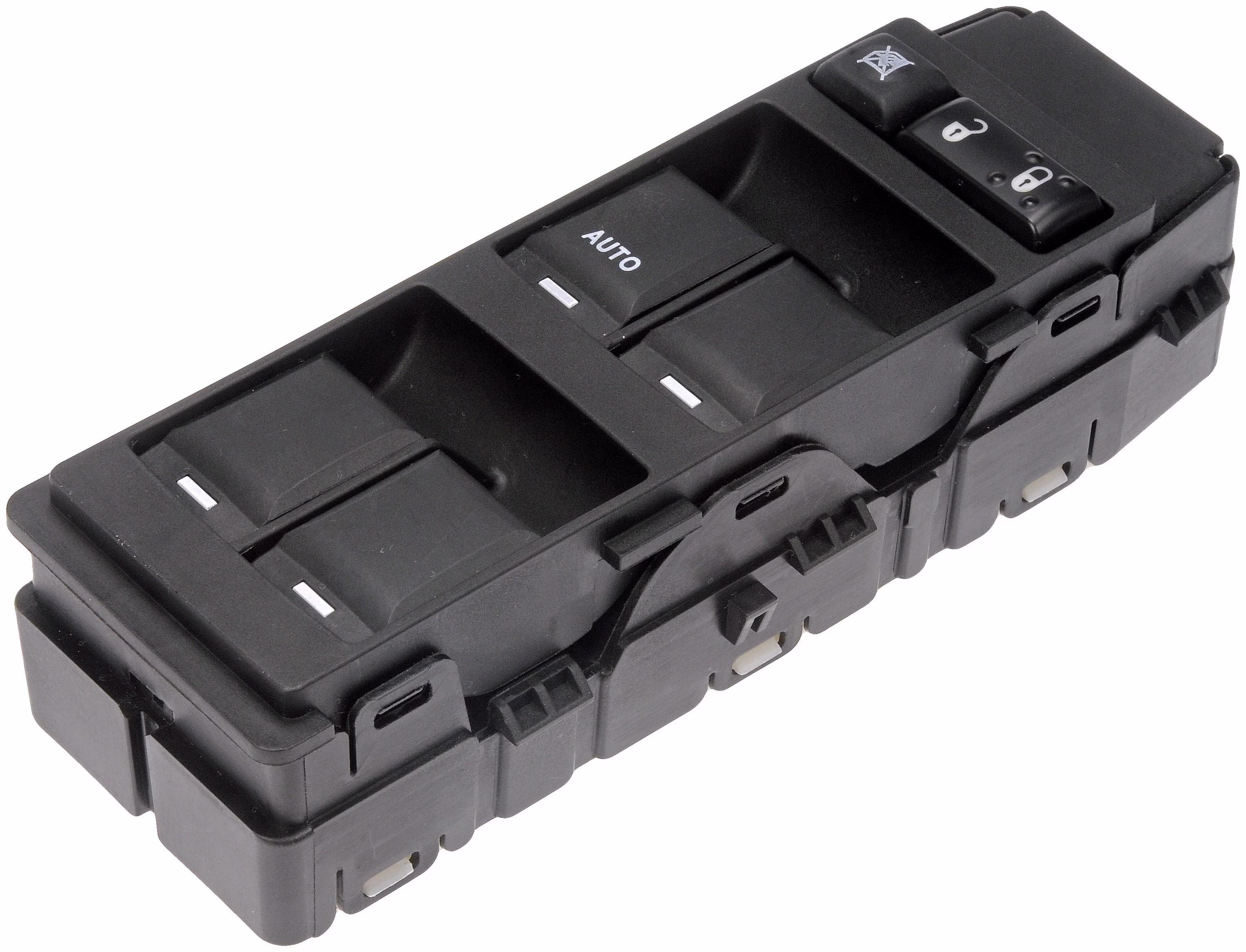 Dorman 901-459 Front Driver Side Power Window Switch - Master Left Side for Specific Models Fits select: 2011-2017 JEEP PATRIOT, 2011-2014 CHRYSLER 200
