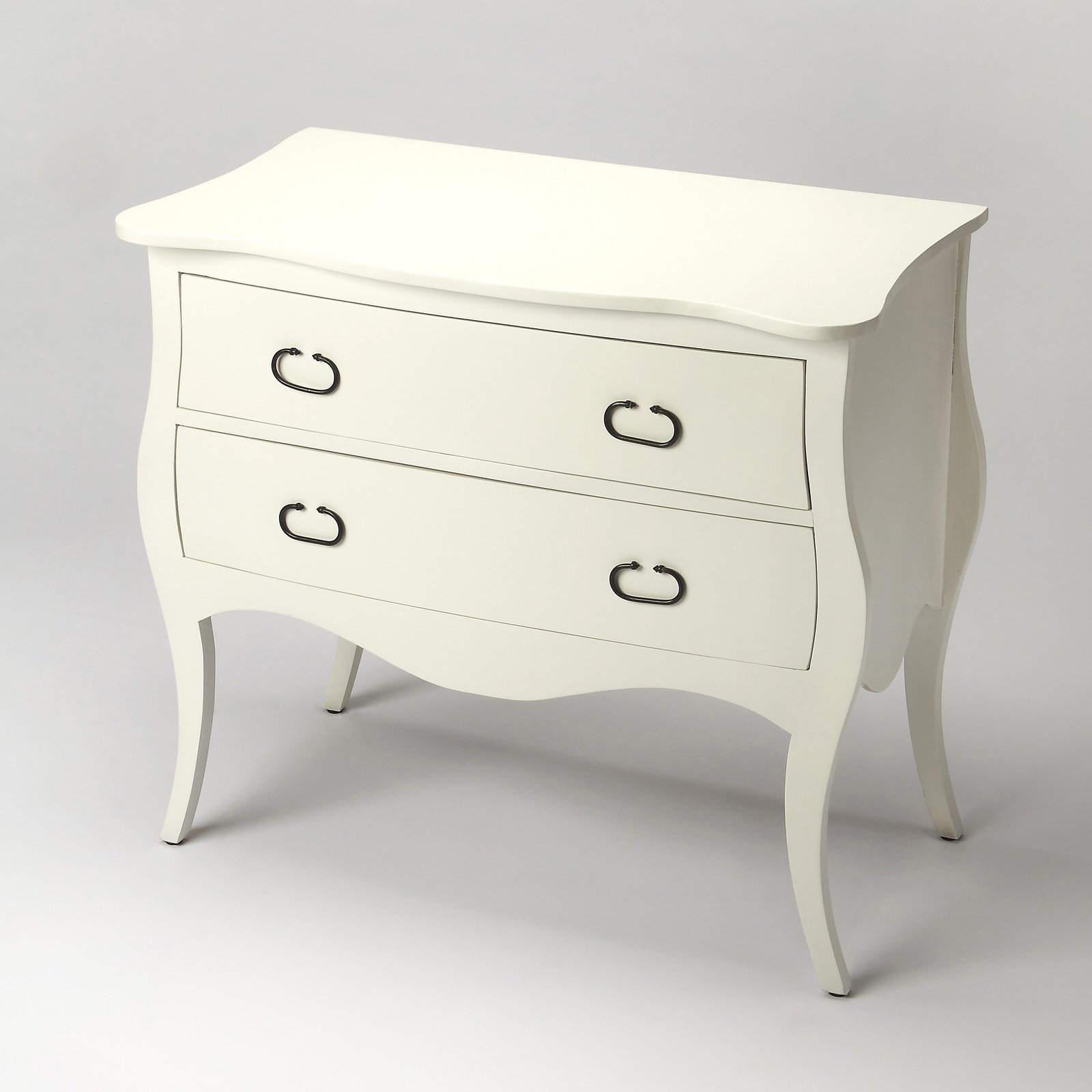 Butler Specialty Masterpiece 2 Drawer Rochelle Chest in Off White