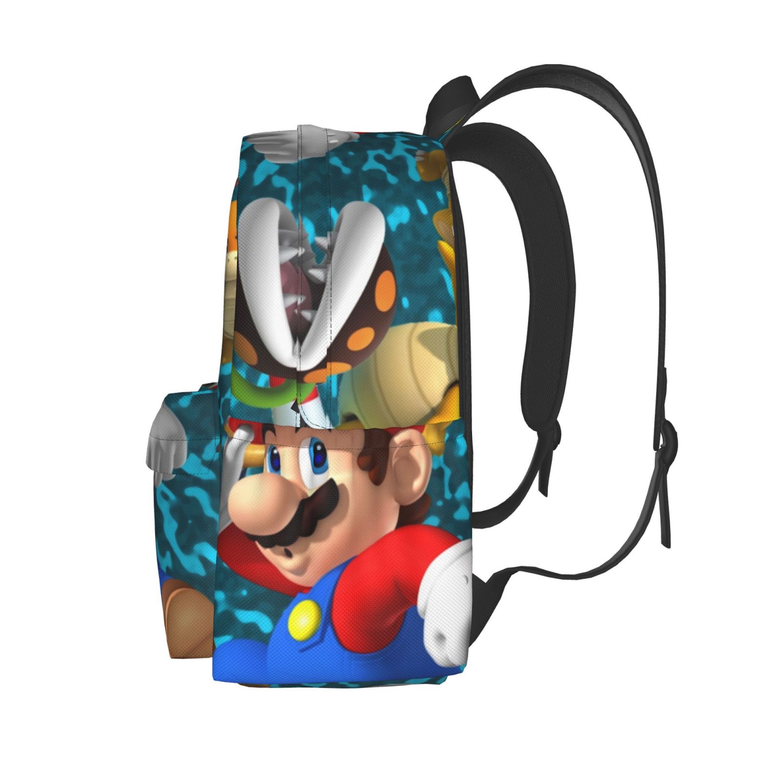 Super Mario Brothers Backpack Laptop Daypack School Shoulders Knapsack Girls Boys Travel Bookbag Unisex Large Capacity Satchel