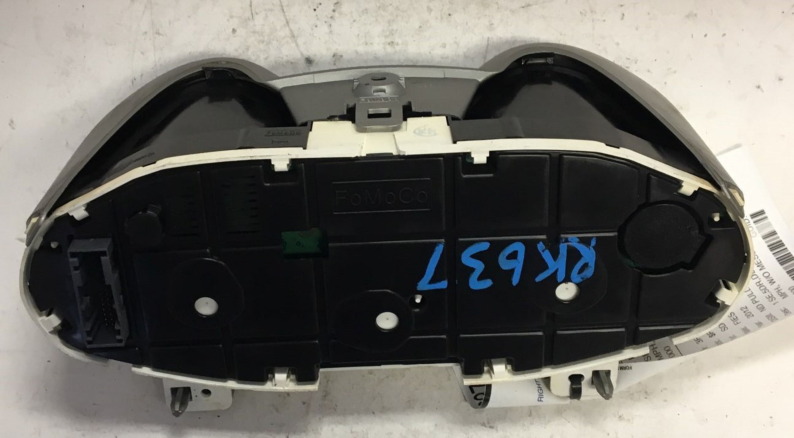 Pre-Owned 12 Ford Fiesta Speedometer Speedo Head Cluster 76k w/ Message Center OEM LKQ (Good)