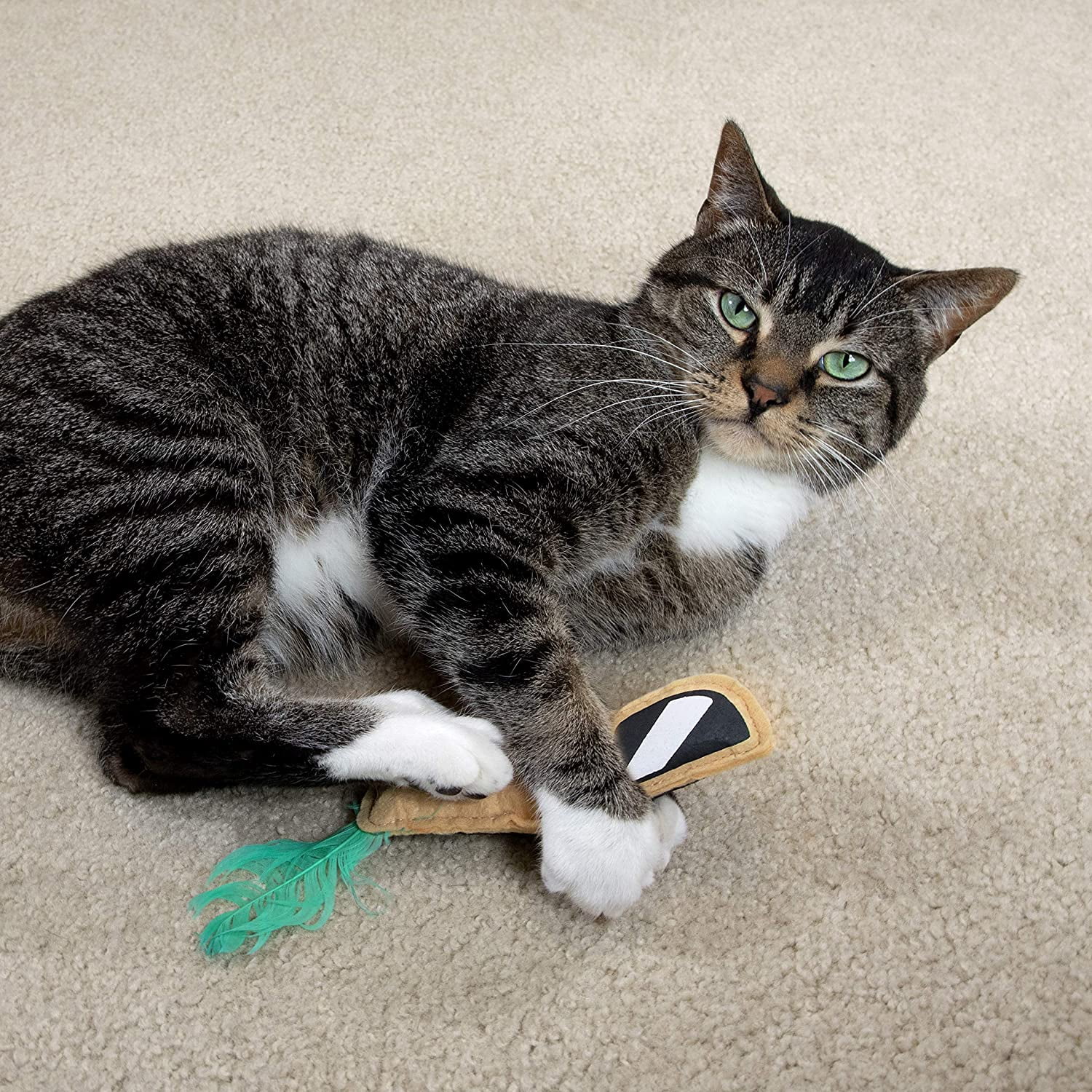 Kitty City Swat Track Cat Toy, 3 Toys in 1 Cat Toy, Deluxe and Basic Cat Toy Box, Ball Track