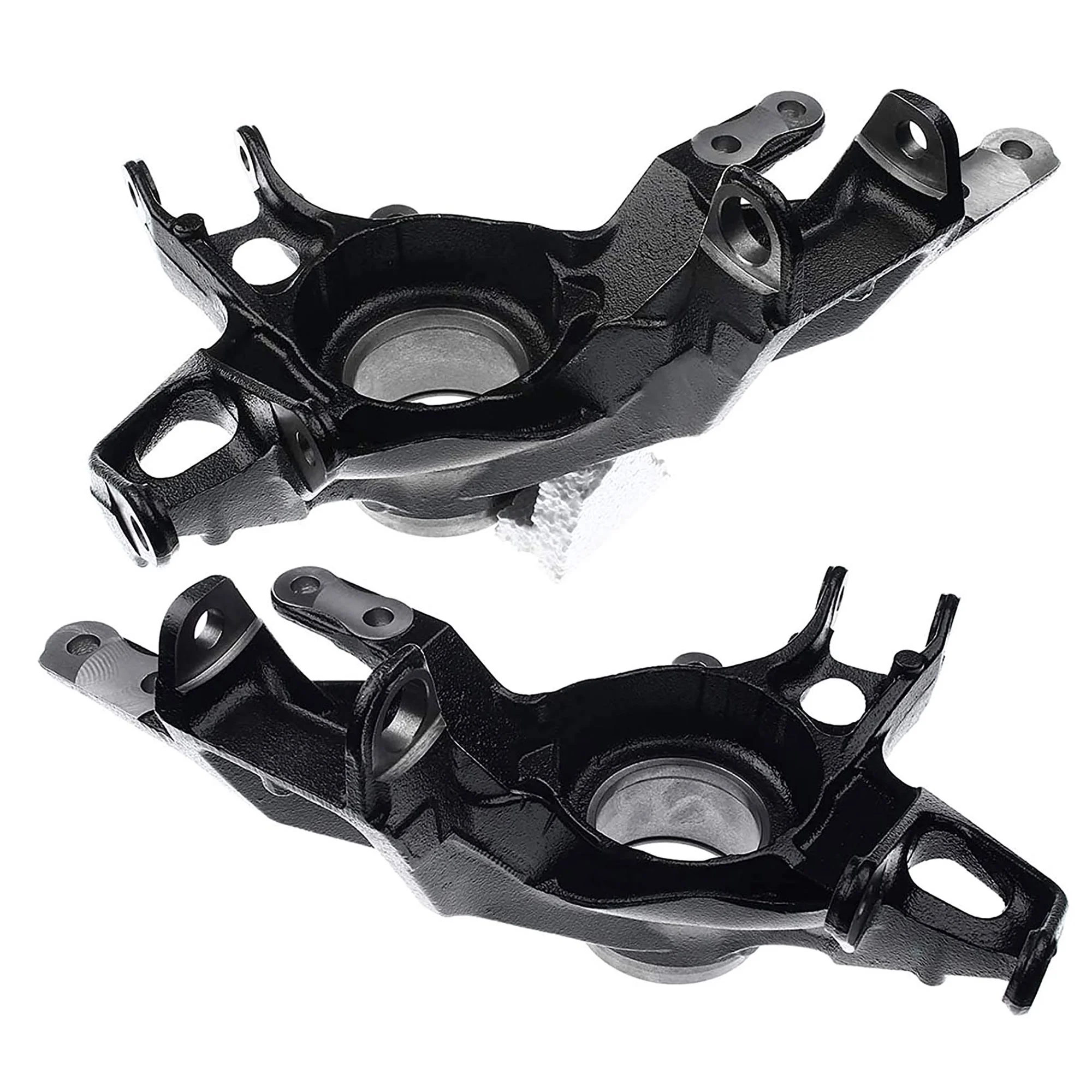 2PCs of Rear LH Left Driver & RH Right Passenger Side Steering Knuckle Compatible with 2007-2012 Ford Fusion Lincoln MKZ Mercury Milan Replace Compatible with 698-213 7E5Z5A969L 698-212 7E5Z5A968R