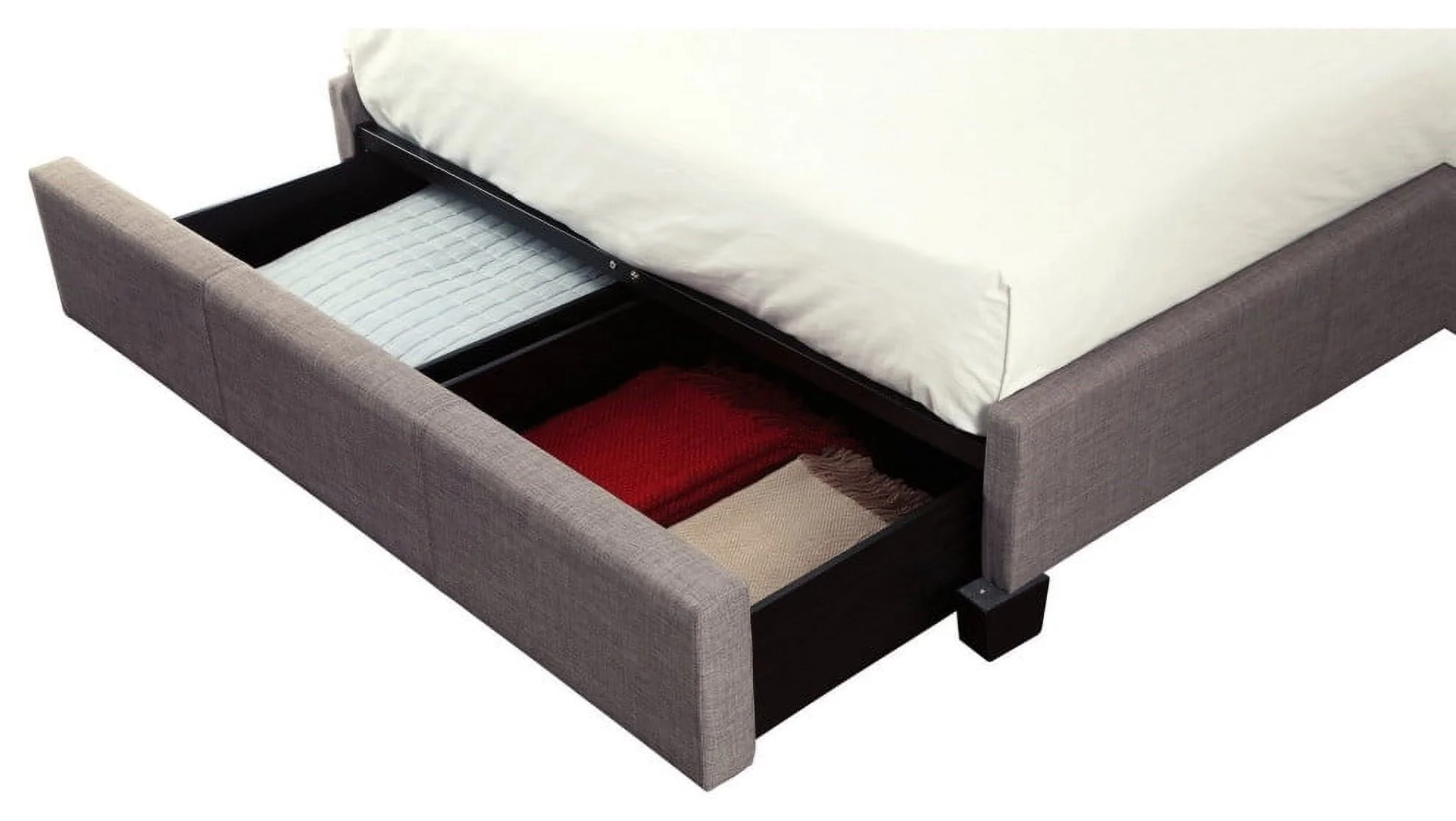 Modus Geneva Queen Melina Storage Bed, Dolphin