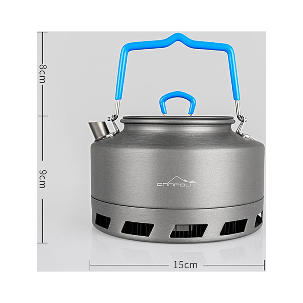 Compact Camping Kettle Aluminum Teapot 1L