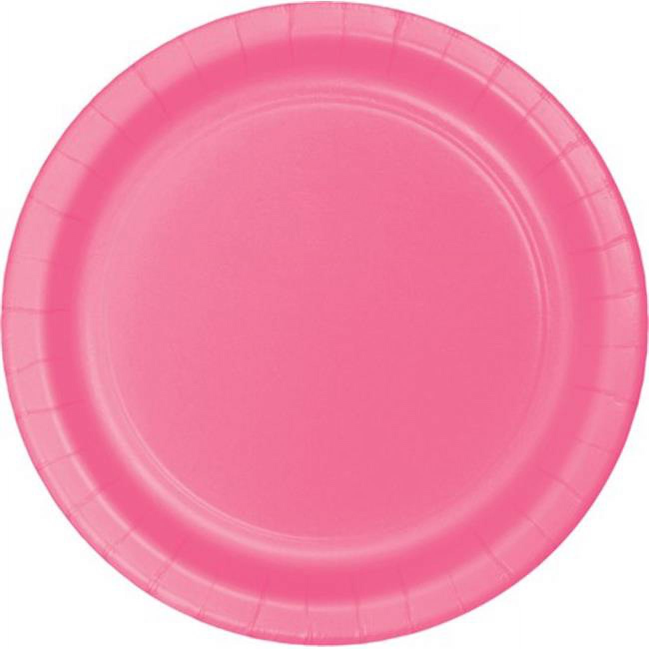Hoffmaster Group 793042B 7 in. Lunch Plate, Candy Pink - 24 per Case - Case of 10