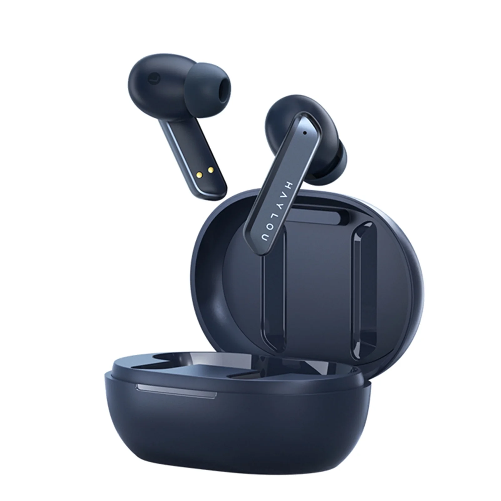 Haylou HAYLOU T60 Wireless Earbuds, Fast Charging Headphones, In-ear Headset with 310mAh Charging Box, IPX4-Waterproof Touch Control