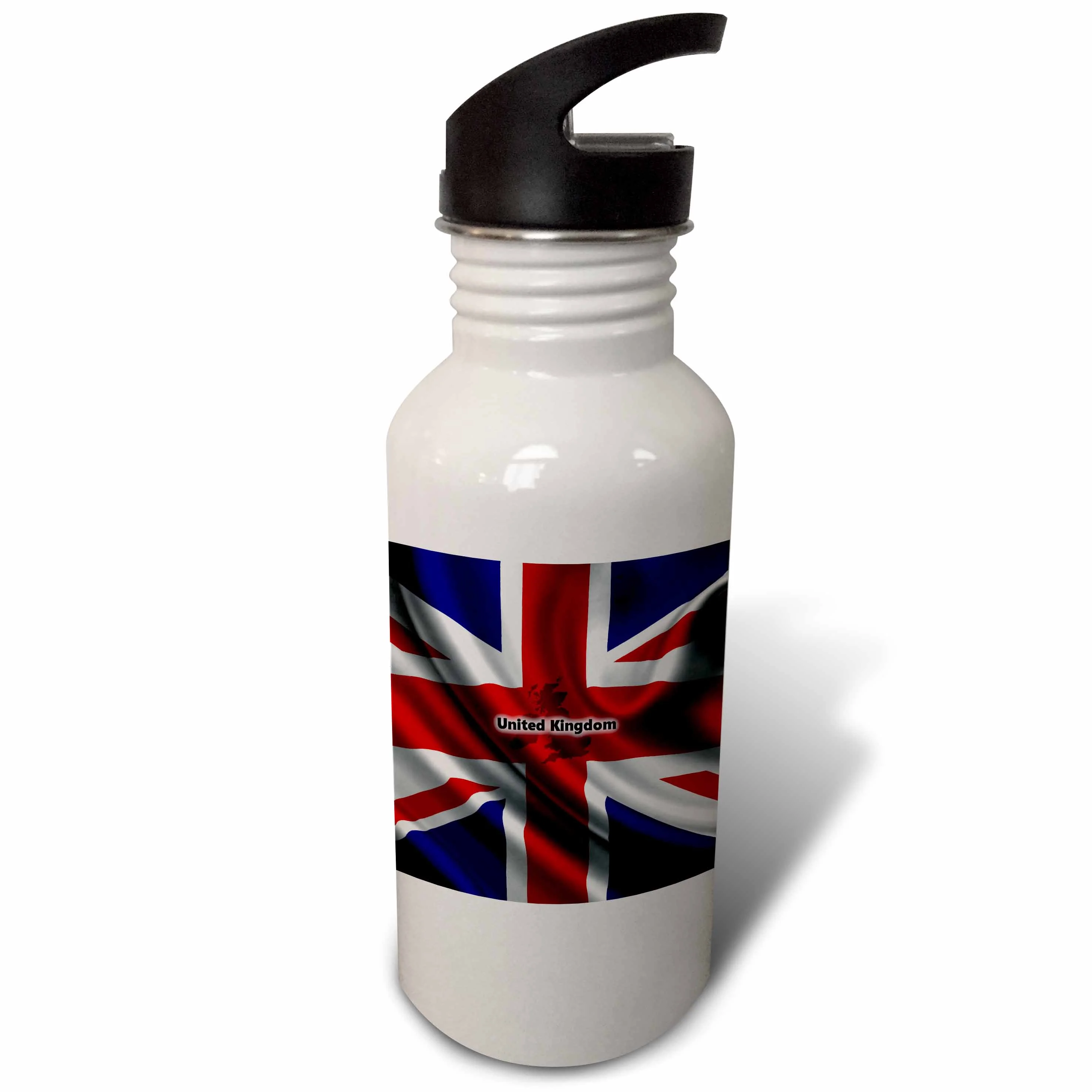 United Kingdom Flag  21 oz Sports Water Bottle wb-204512-1
